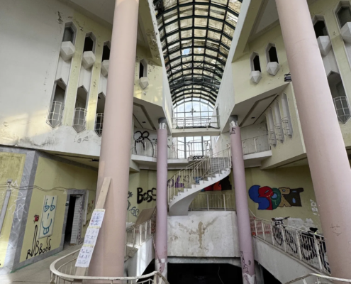 Ist-Zustand im inneren des alten Gebäudes